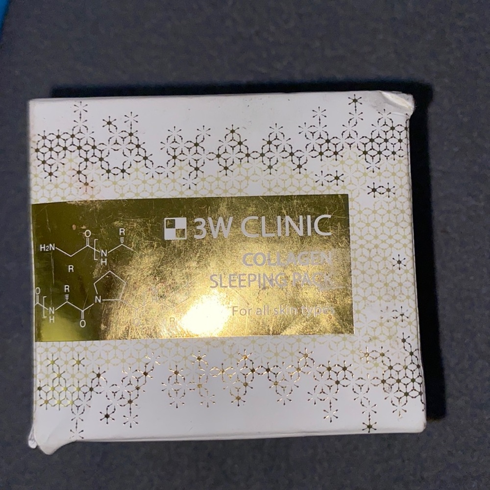3w clinic collagen sleeping pack